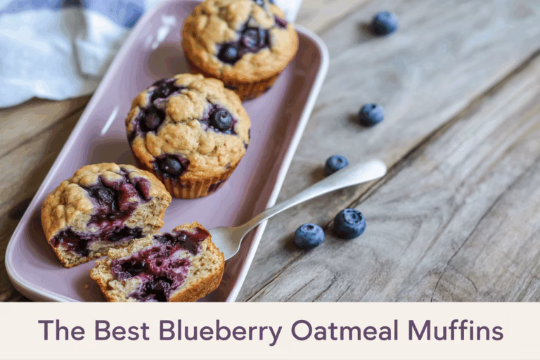 Blueberry Oatmeal Muffins Recipe
