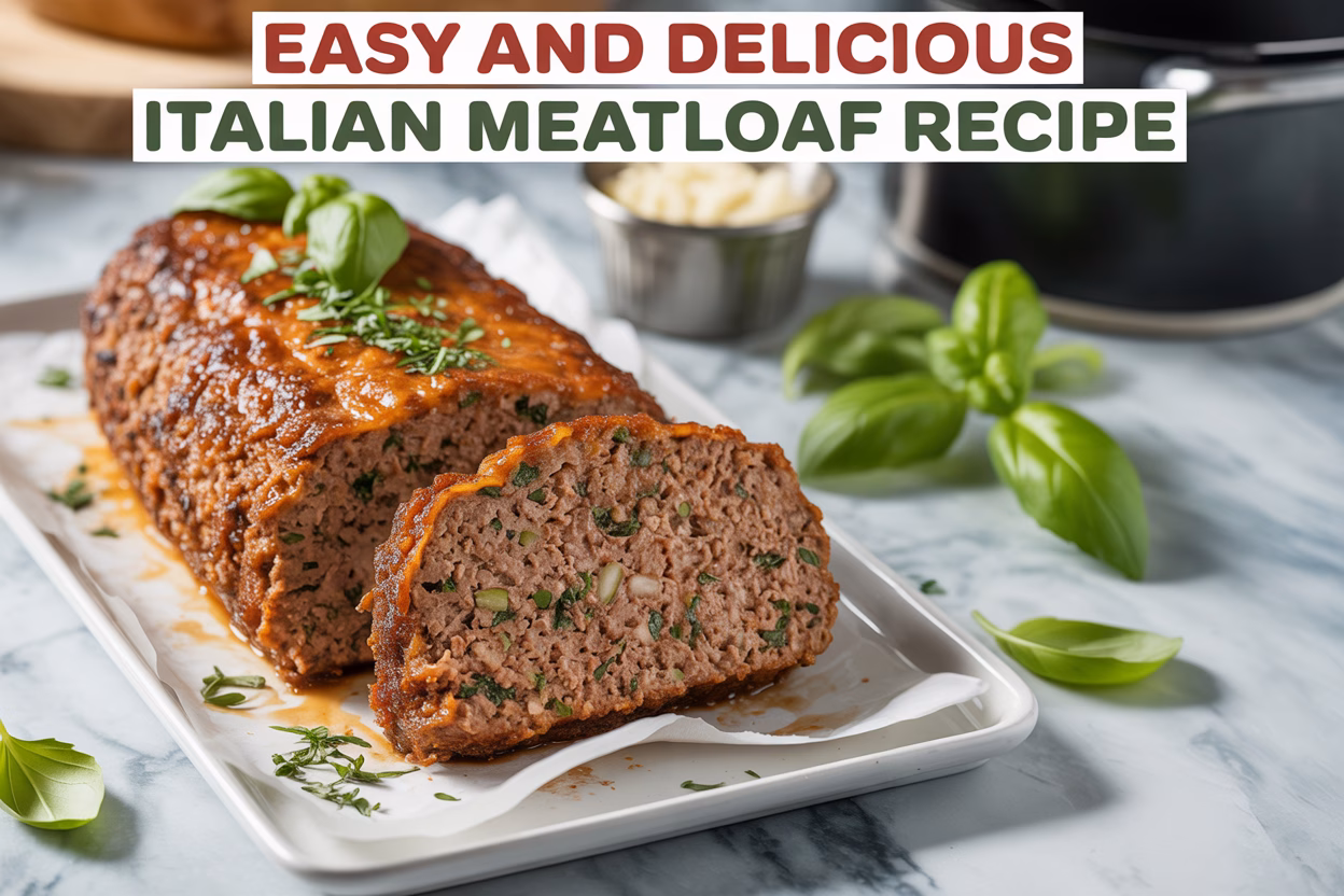 Savory Italian Meatloaf Recipe