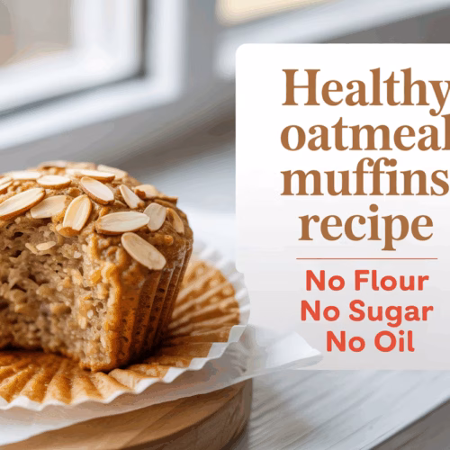 Healthy Oatmeal Muffins Recipe