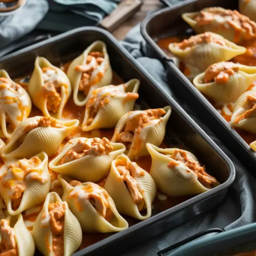 buffalo chicken stuffed shells