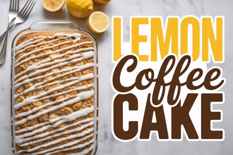 Easy Lemon Coffee Cake Recipe